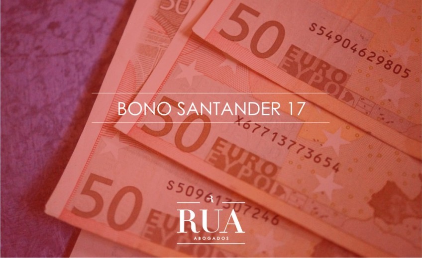 bono santander17, producto estructurado abogados